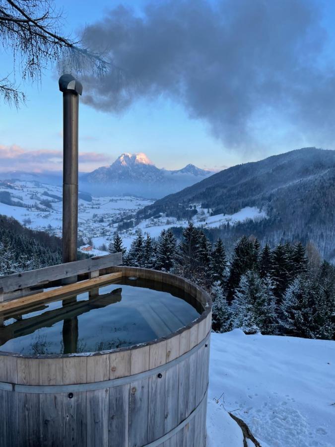 Kreitalm - Kraftplatz Im Salzkammergut Neukirchen  Bagian luar foto