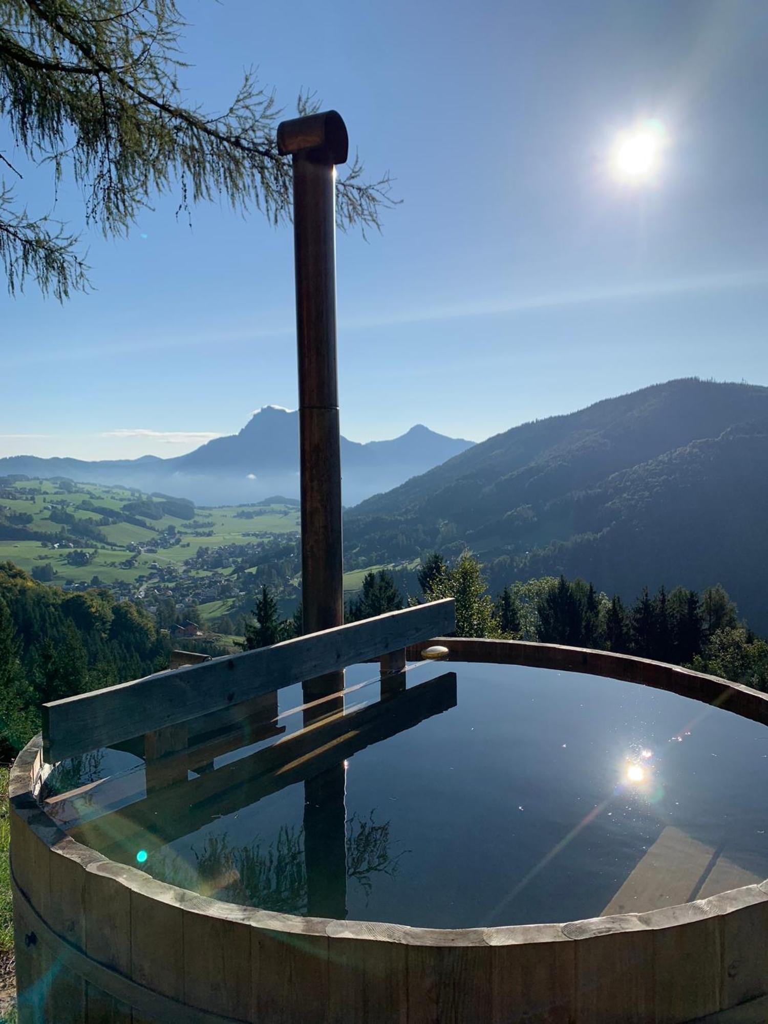 Kreitalm - Kraftplatz Im Salzkammergut Neukirchen  Bagian luar foto